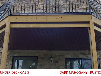 Under Deck Oasis Dark Mahogany