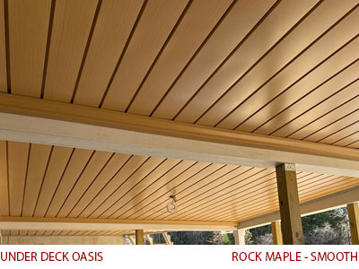 Under Deck Oasis Rock Maple