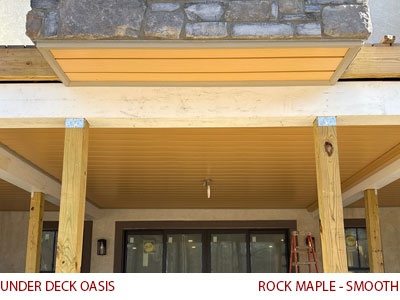Under Deck Oasis Rock Maple